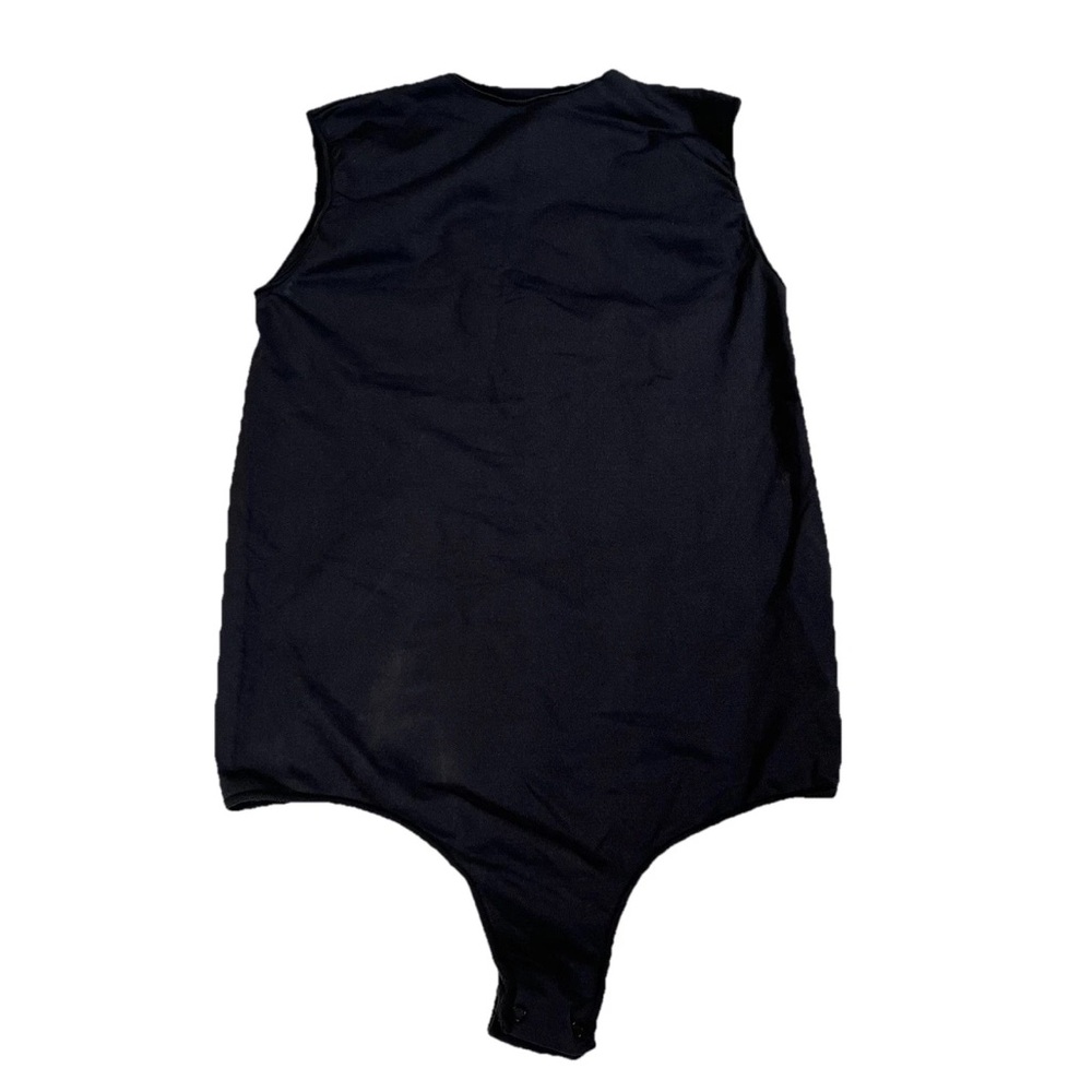 SKIMS Women’s Sleeveless‎ Mock Neck Bodysuit 2XS Black